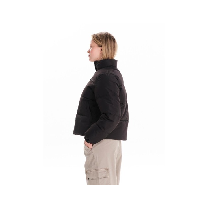 EMERSON Puffer Black Jacket - 242.EW10.74