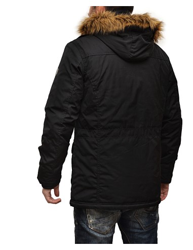 Inox Ανδρικό Μπουφάν Black 16545