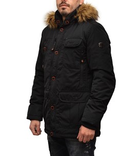 Inox Ανδρικό Μπουφάν Black 16545 2