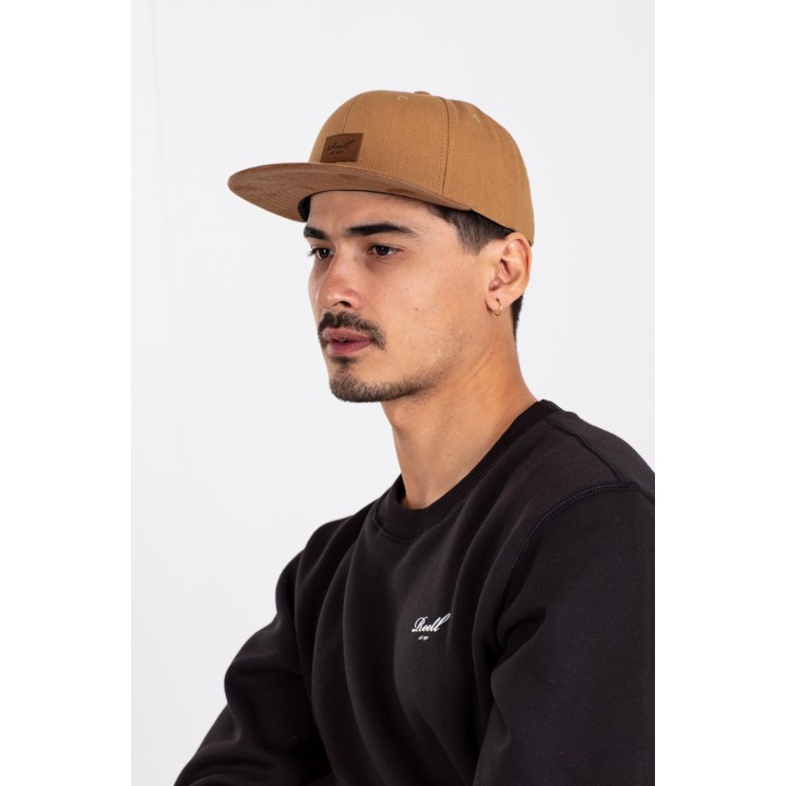 REELL - Suede Cap Ochre Brown