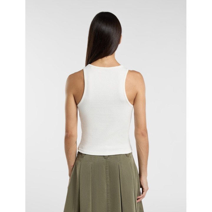 DICKIES TOP RIB W  EGRET-DK0A4Z8NC481