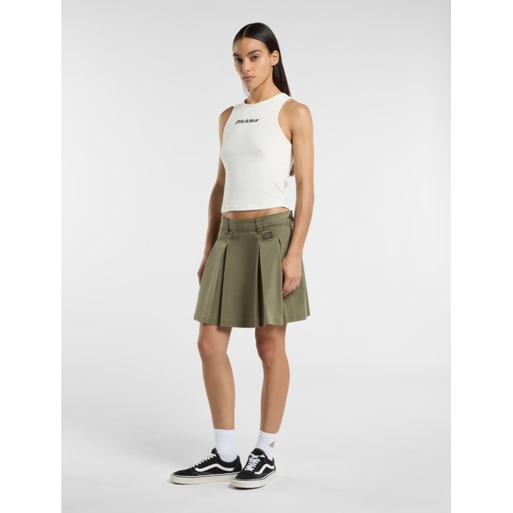 DICKIES TOP RIB W  EGRET-DK0A4Z8NC481