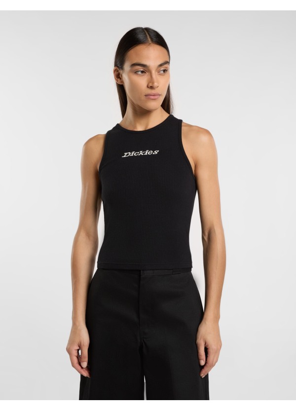DICKIES RIB TOP W  BLACK -DK0A4Z8NBLK1