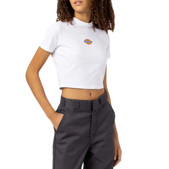 DICKIES T-SHIRT MAPLE VALLEY WHITE - DK0A4XPOWHX1