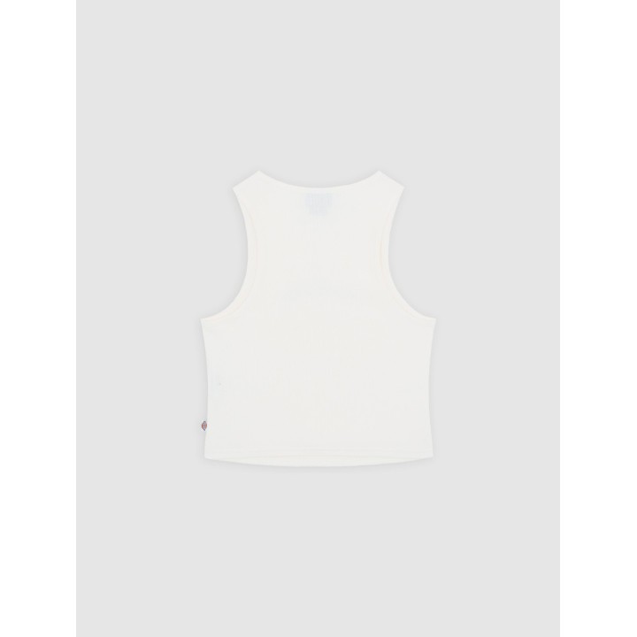 DICKIES V NECK TOP W EGRET- DK0A8677C481