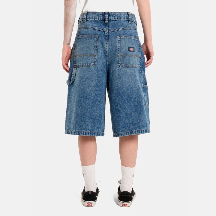 DICKIES DENIM JORTS W CARPENTER W RINSED FADE - DK0A4Z85K211