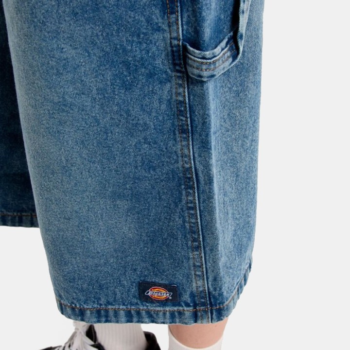 DICKIES DENIM JORTS W CARPENTER W RINSED FADE - DK0A4Z85K211