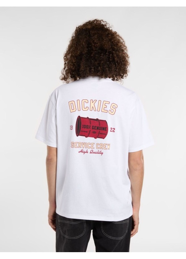 DICKIES T-SHIRT SERVICE CREW WHITE- DK0A4Z8T0WH1