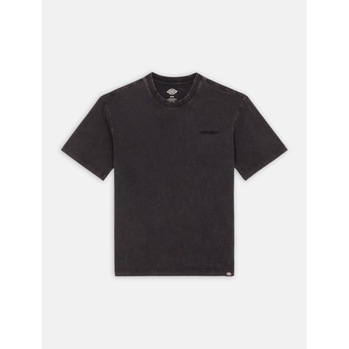 DICKIES T-SHIRT PLENTYWOOD DBLE DYE/ACID WASH BLACK - DK0A866BH861