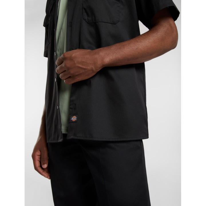 DICKIES WORK SHIRT SS REC BLACK-DK0A4XK7BLK1
