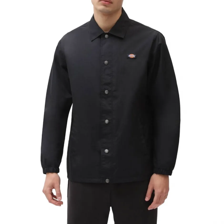 DICKIES JACKET OAKPORT COACH BLACK - DK0A4XEWBLK1