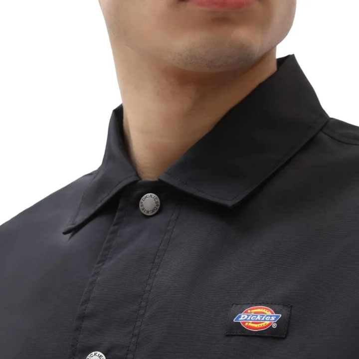 DICKIES JACKET OAKPORT COACH BLACK - DK0A4XEWBLK1