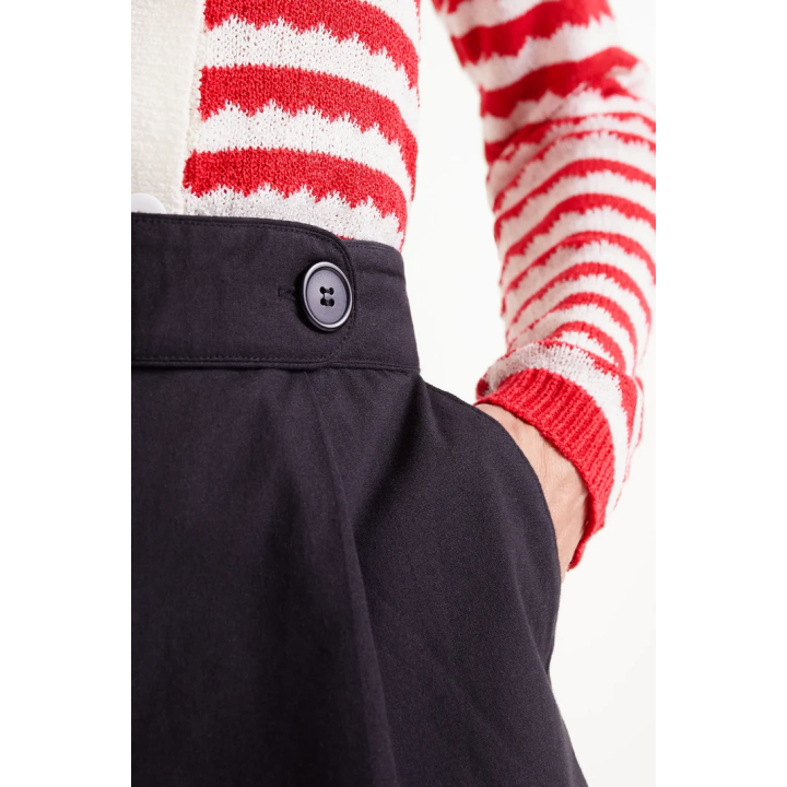 Compania Fantastica Black button shorts - 51C/43031