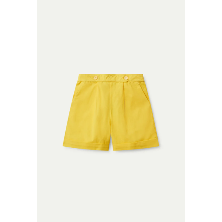 Compania Fantastica Yellow button shorts - 51C/43032