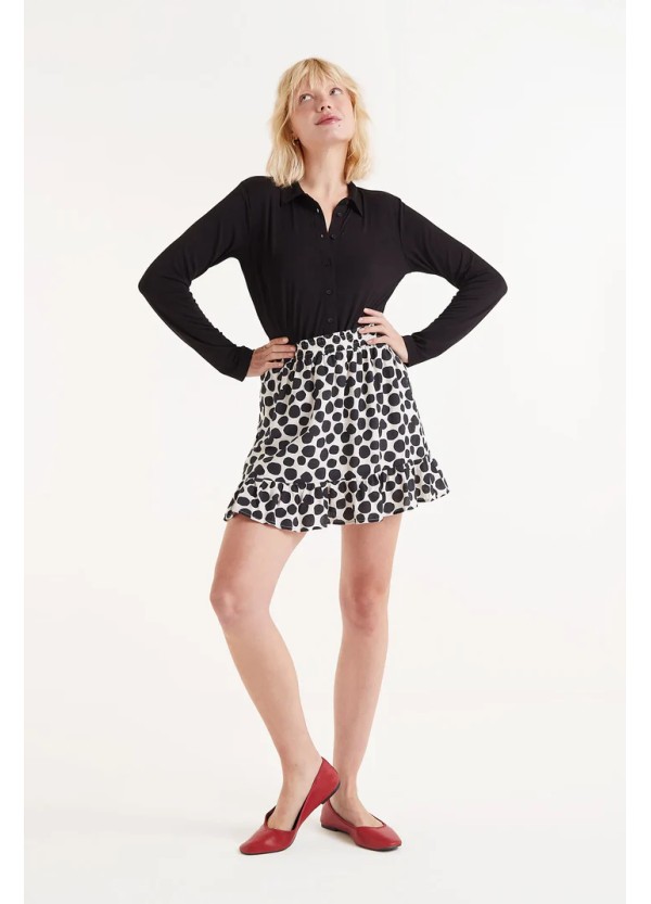 Compania Fantastica Terrazzo Short Skirt - 51C/11020