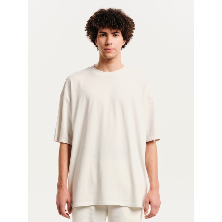 EMERSON Oversized Off-White T-Shirt - 241.EM33.100