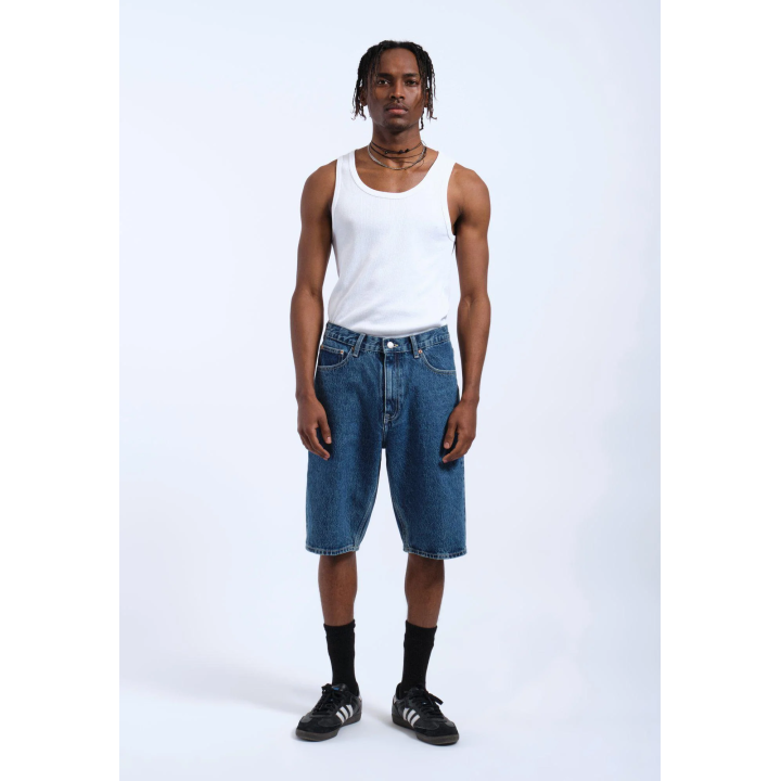 Dr Denim Shorts Omar Stream Mid Retro Denim - 2110103