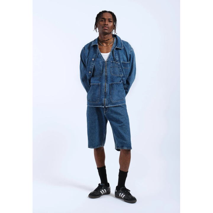 Dr Denim Shorts Omar Stream Mid Retro Denim - 2110103