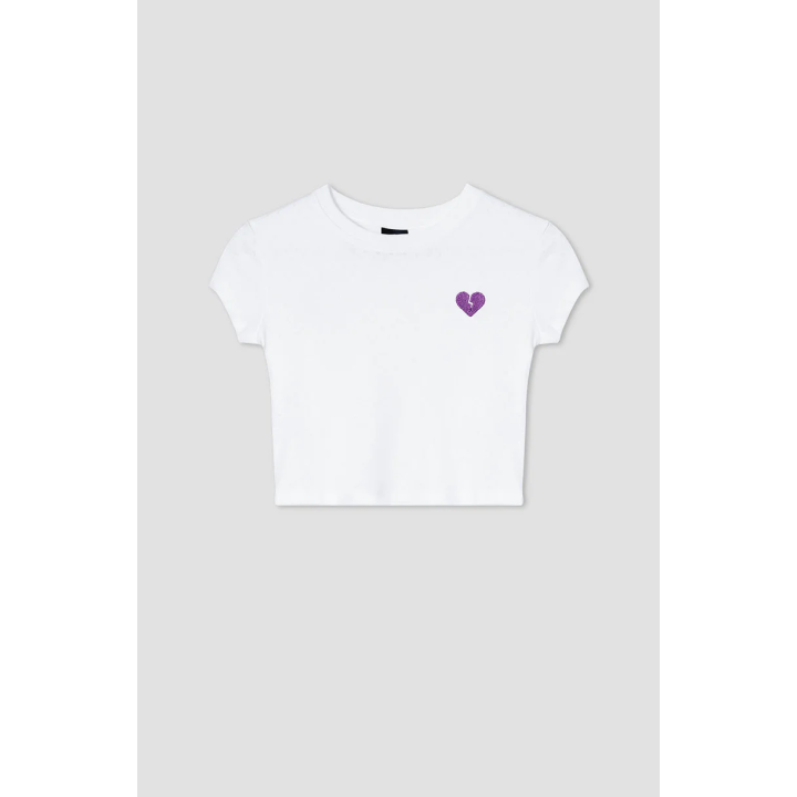 Kaotiko Broken Heart T-shirt - AQ014-01-M002