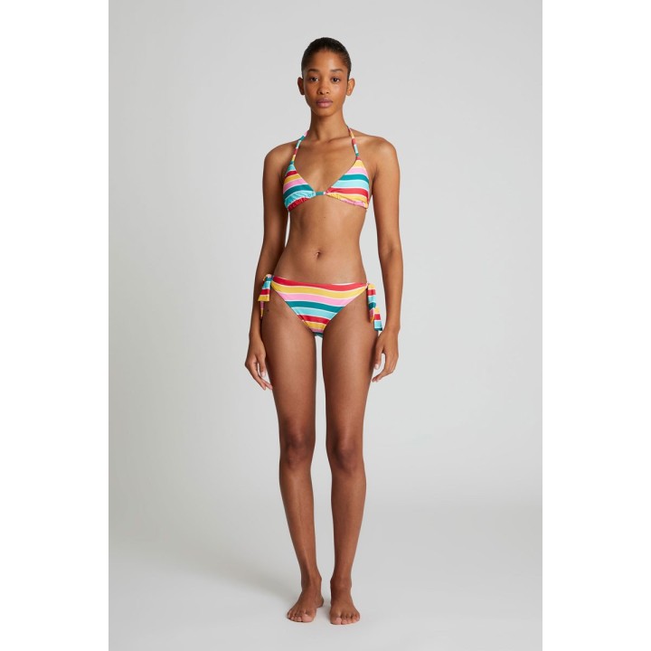 Compania Fantastica Colour Wave Printed Triangle Bikini Top - 52C/13919