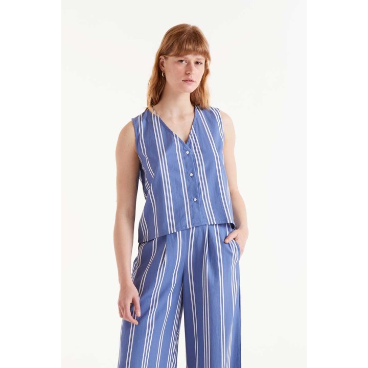Compania Fantastica Blue Vest - 52C/40128