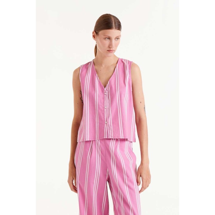 Compania Fantastica Pink Vest - 52C/40123