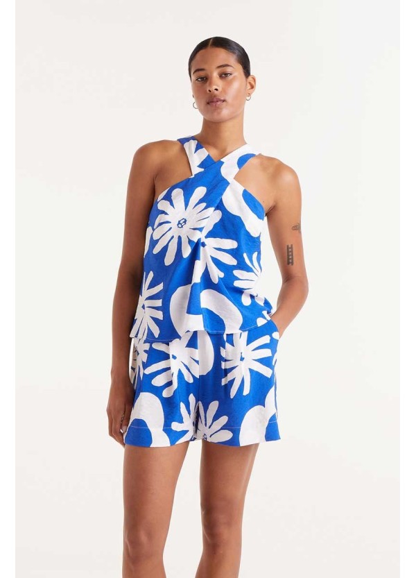 Compania Fantastica Blue Top - 52C/12101