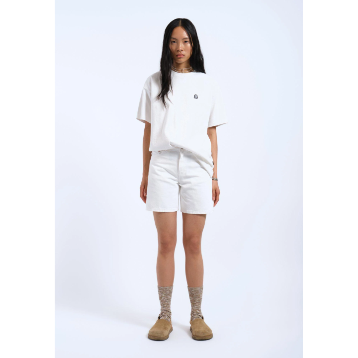 Dr Denim Shorts Arch White Denim - 2510104