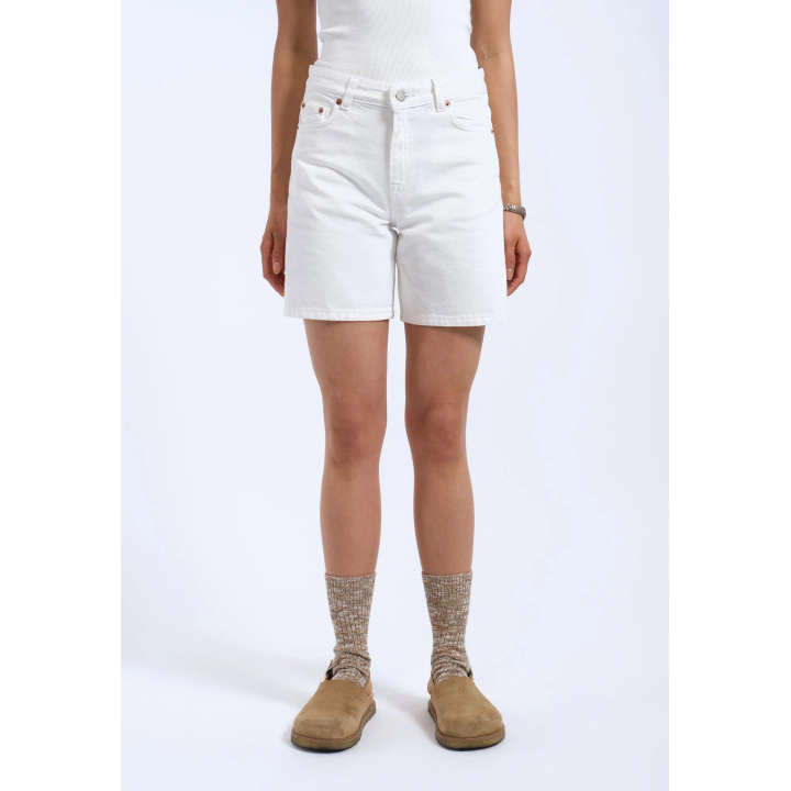 Dr Denim Shorts Arch White Denim - 2510104