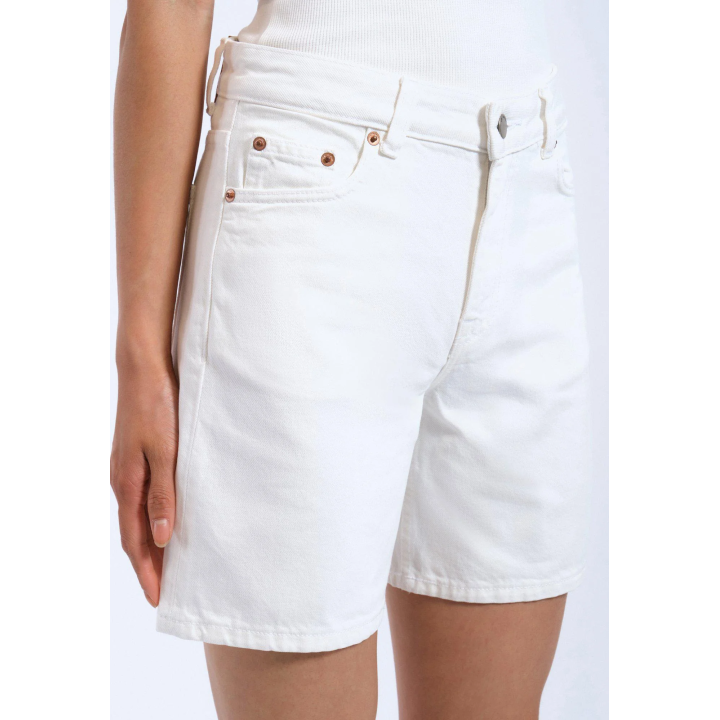 Dr Denim Shorts Arch White Denim - 2510104