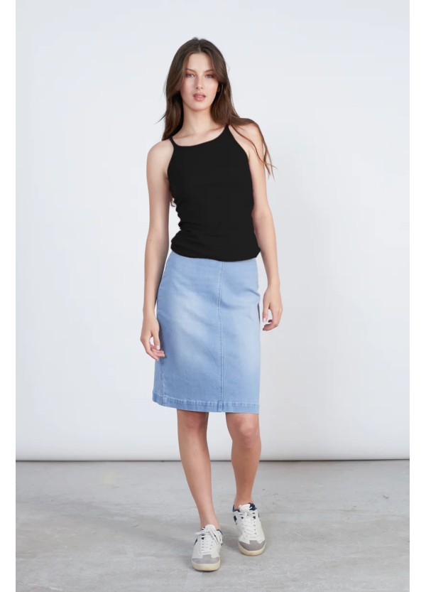 24Colours Denim Skirt - 25S/70780