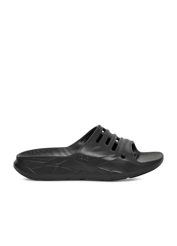 Teva Apretrail Black Slides Sandals - 1166790