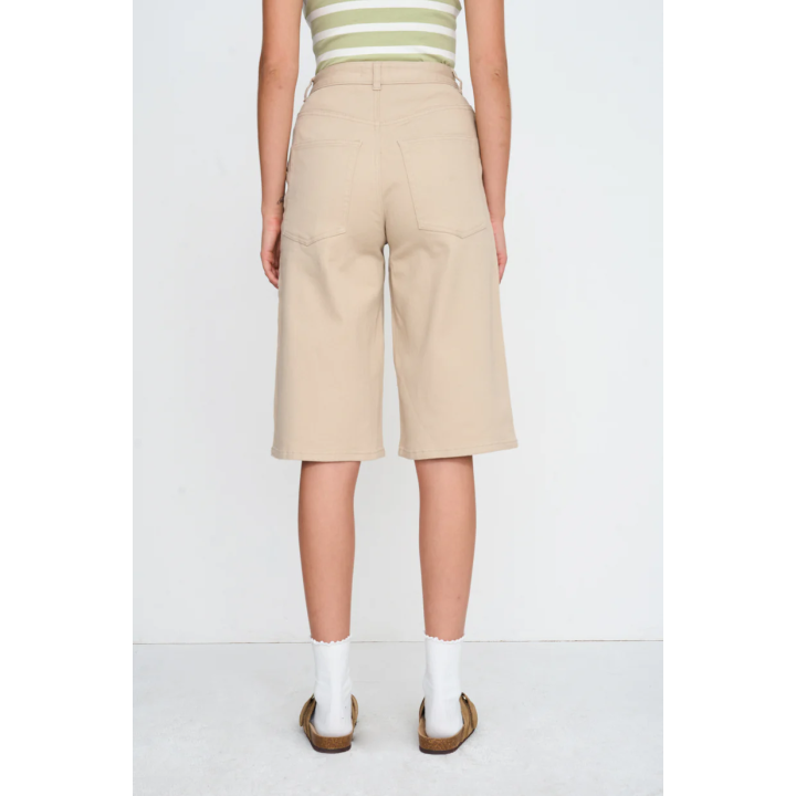 24 Colours Shorts Beige Blend Cotton - 60893.bg.