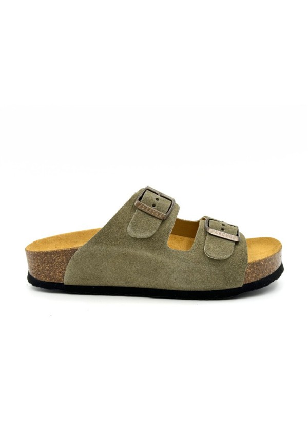 Plakton Afelpado Light Kaki Sandals - 340010-Light Khaki