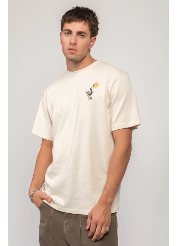 Kaotiko T-shirt M/C Cowgirl Snake Organic Cotton - AR064-01S-G002