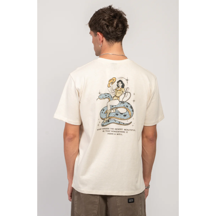 Kaotiko T-shirt M/C Cowgirl Snake Organic Cotton - AR064-01S-G002