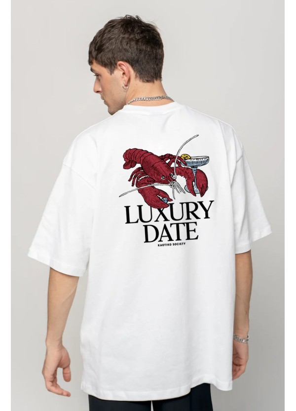 Kaotiko T-shirt M/C Luxury Date Organic Cotton - AR021-01S-G002