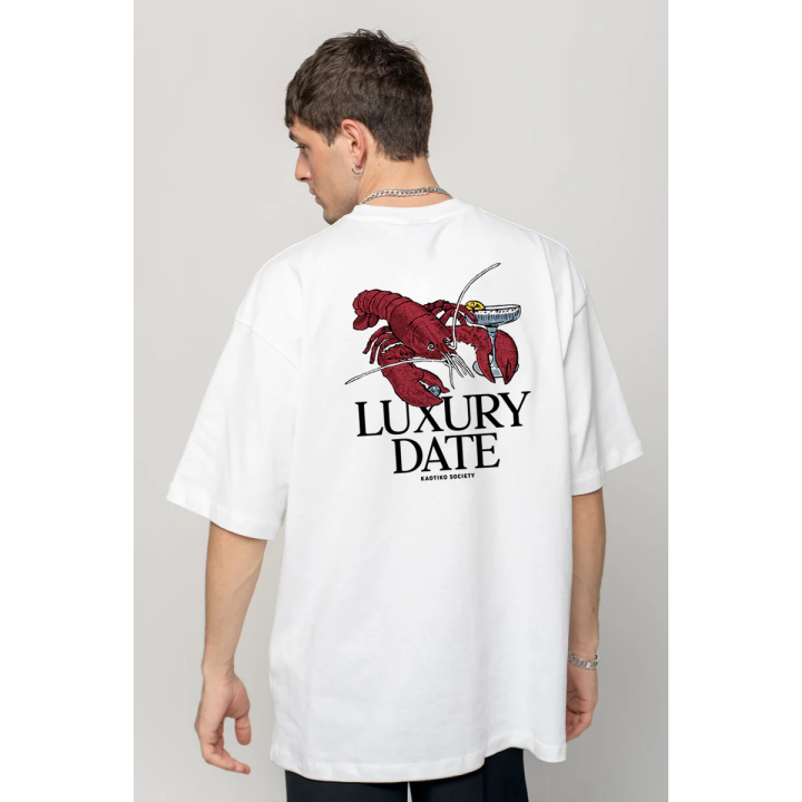 Kaotiko T-shirt M/C Luxury Date Organic Cotton - AR021-01S-G002