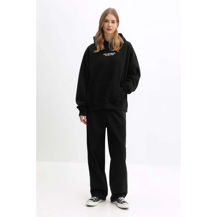 Kaotiko Sweatshirt Sud. Cap. Washed Busy Cupid - AR001-02-G002