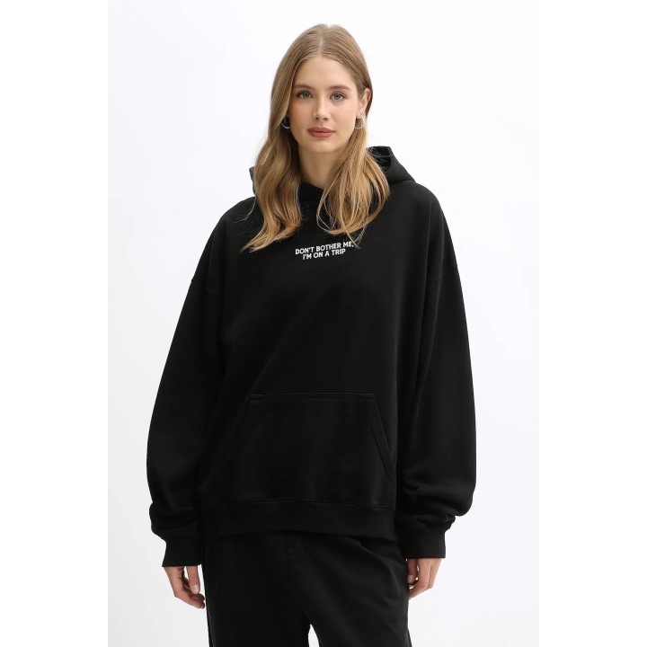 Kaotiko Sweatshirt Sud. Cap. Washed Busy Cupid - AR001-02-G002