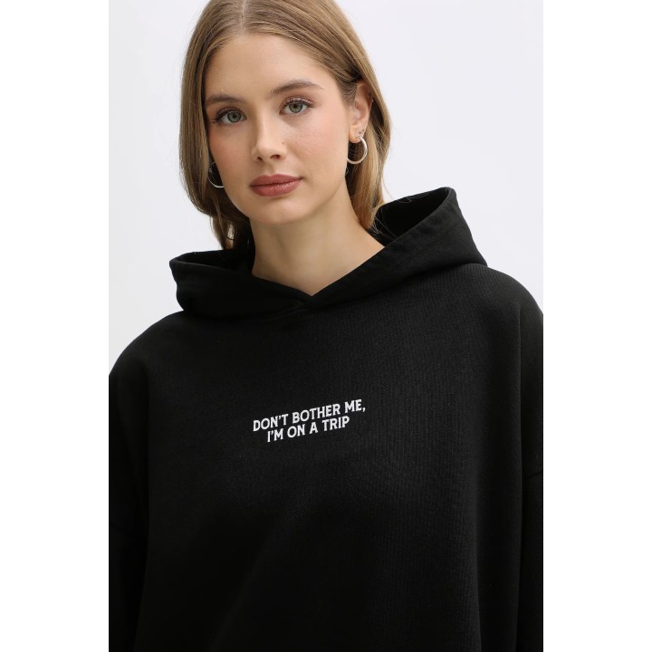 Kaotiko Sweatshirt Sud. Cap. Washed Busy Cupid - AR001-02-G002