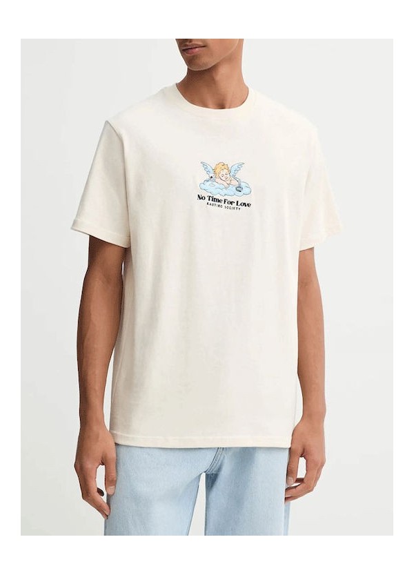 Kaotiko T-Shirt  No Time For Love Organic Cotton - AR013-01S-G002