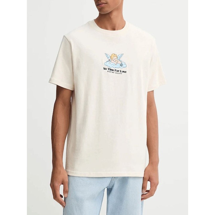 Kaotiko T-Shirt  No Time For Love Organic Cotton - AR013-01S-G002