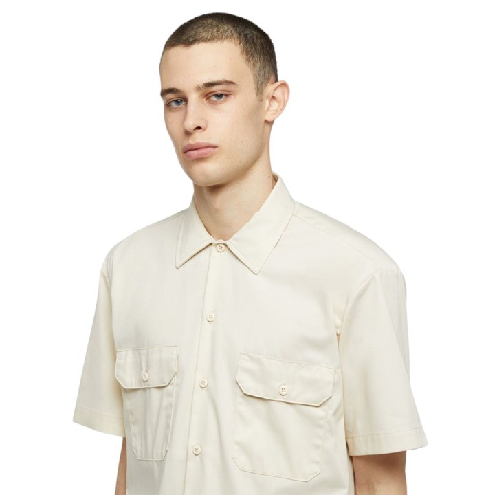 Dickies Shirt Top Work SS Rec Whitecap Gray - DK0A4XK7F901