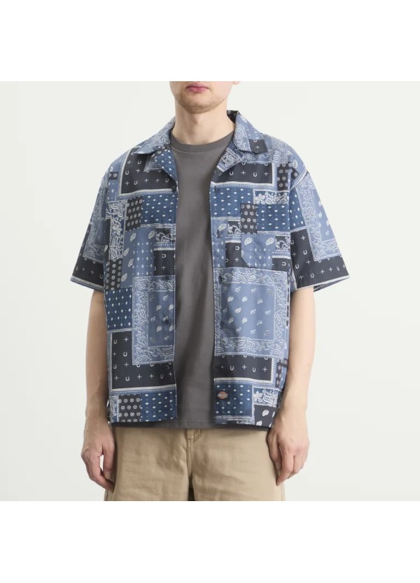 Dickies Shirt Glandorf SS Dark Navy - DK0A889T0DN1