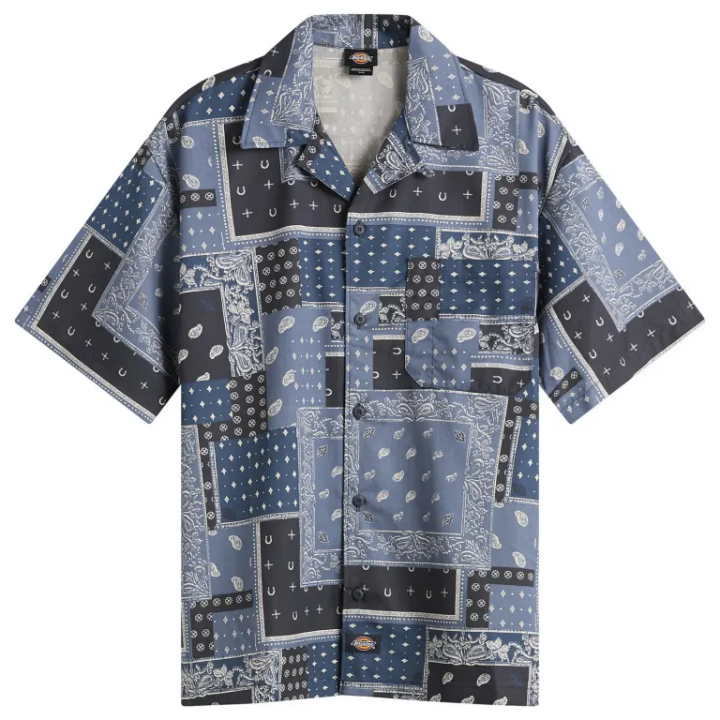 Dickies Shirt Glandorf SS Dark Navy - DK0A889T0DN1