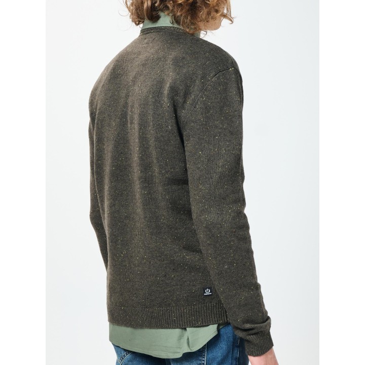 Emerson Ανδρική Πλεκτή Μπλούζα -NEP OLIVE (202.EM70.96)