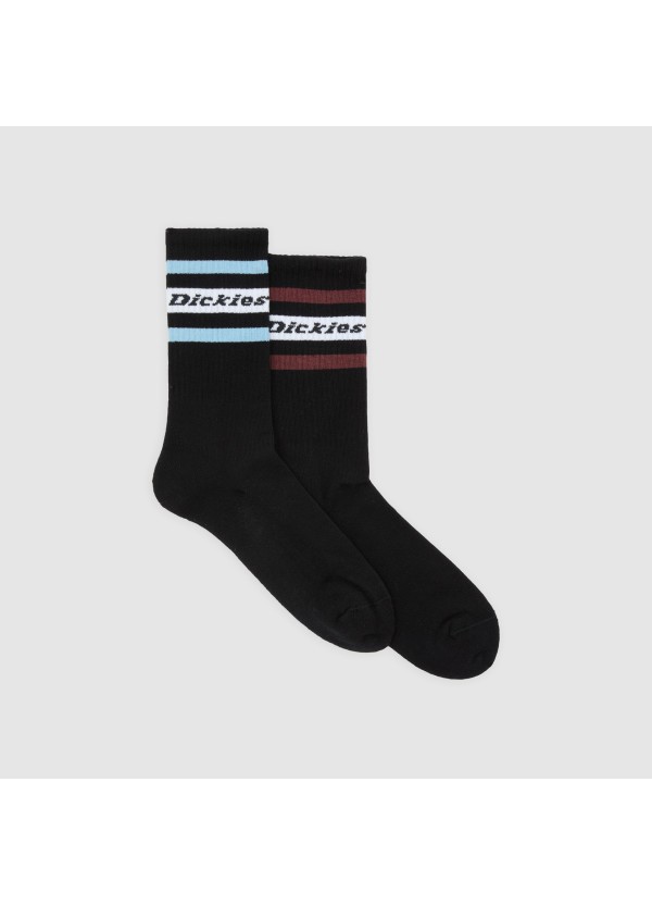 Dickies Socks Genola Black/Tibetan Red - DK0A4XDKL251