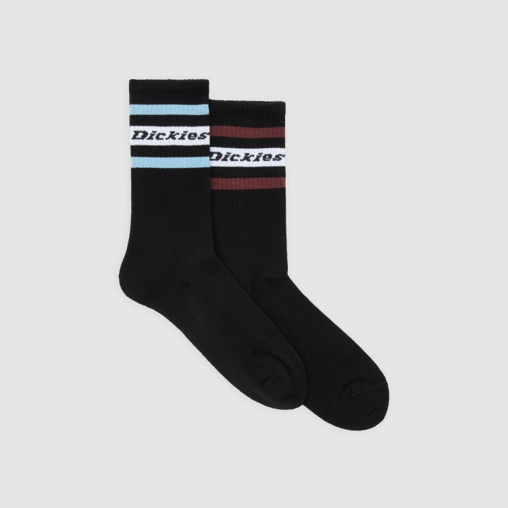 Dickies Socks Genola Black/Tibetan Red - DK0A4XDKL251