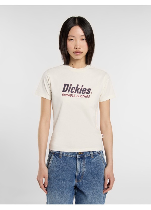 Dickies Top Williston Tee SS W Egret - DK0A87Q5C481